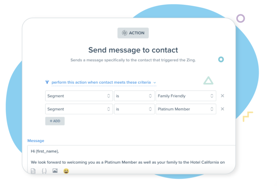 screenshot of Medallia Concierge